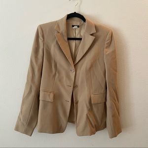 Jcrew Wool Khaki Tan Blazer